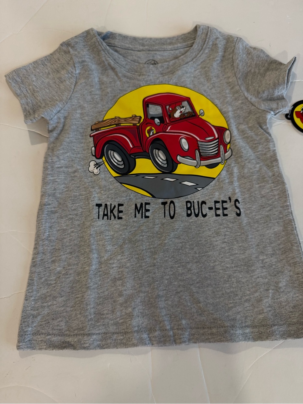 Buc-ee's "Take Me To Buc-ee's" Truck Toddler Shirt Size 4t